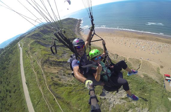 VOLAR EN PARAPENTE EN VERANO O EN INVIERNO